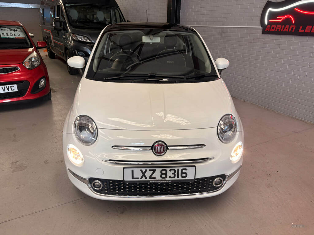 Fiat 500 1.2 Lounge LXZ8316 White #2