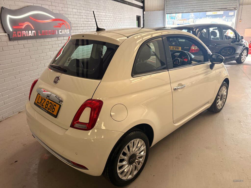 Fiat 500 1.2 Lounge LXZ8316 White #6