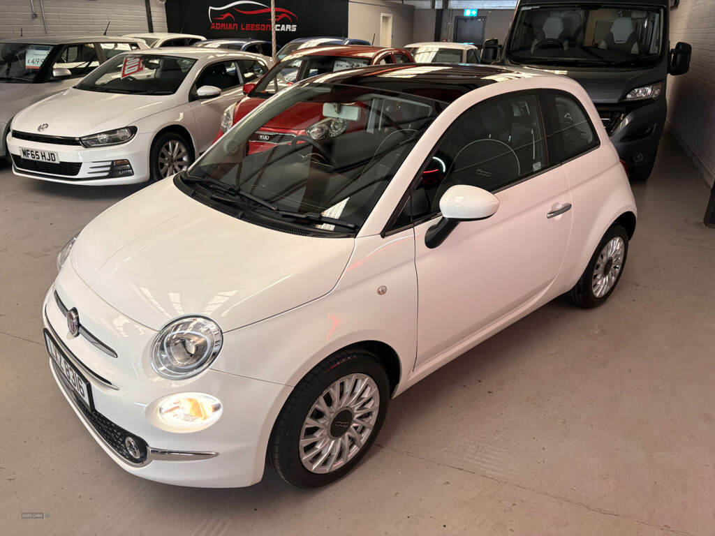 Fiat 500 1.2 Lounge LXZ8316 White #3