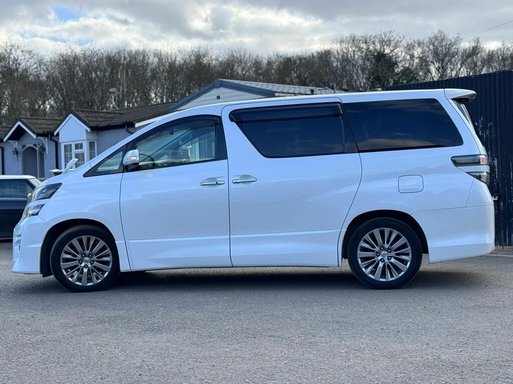 Toyota Vellfire Mpv  White #6