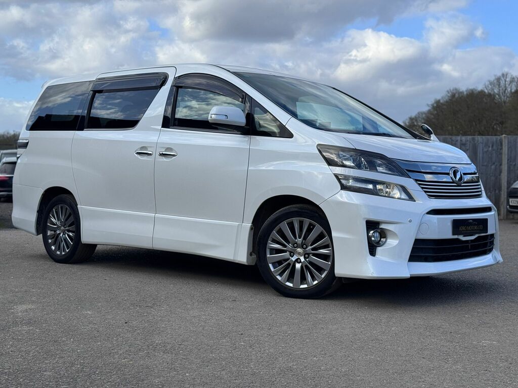 Toyota Vellfire Mpv  White #3