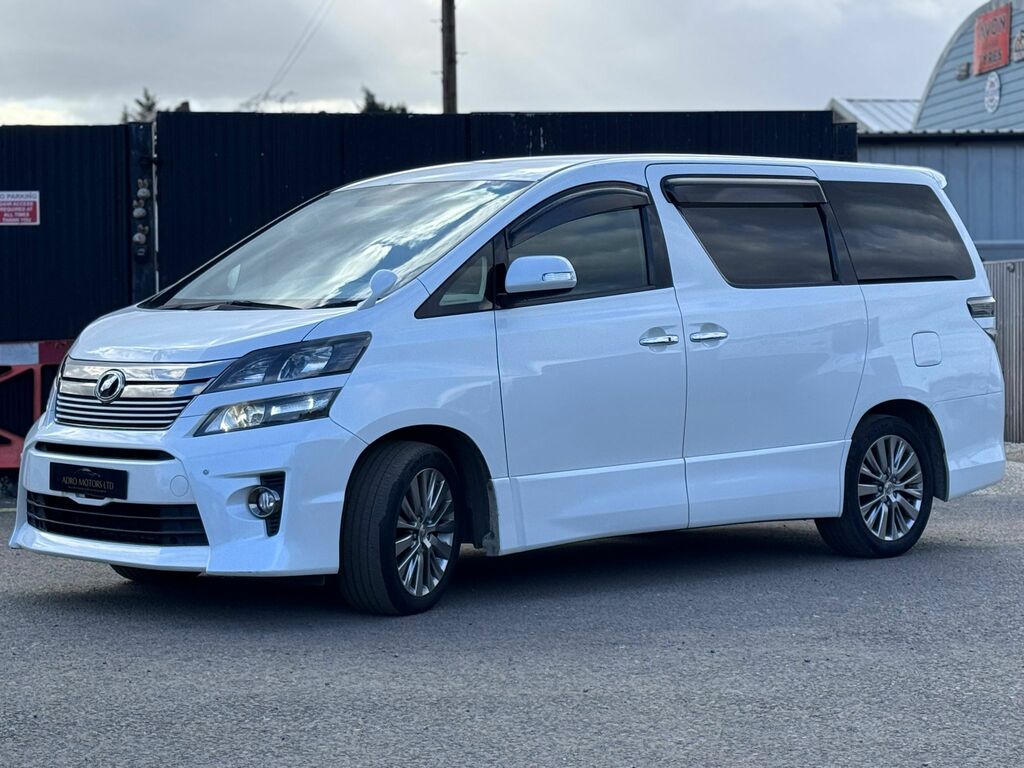 Toyota Vellfire Mpv  White #5