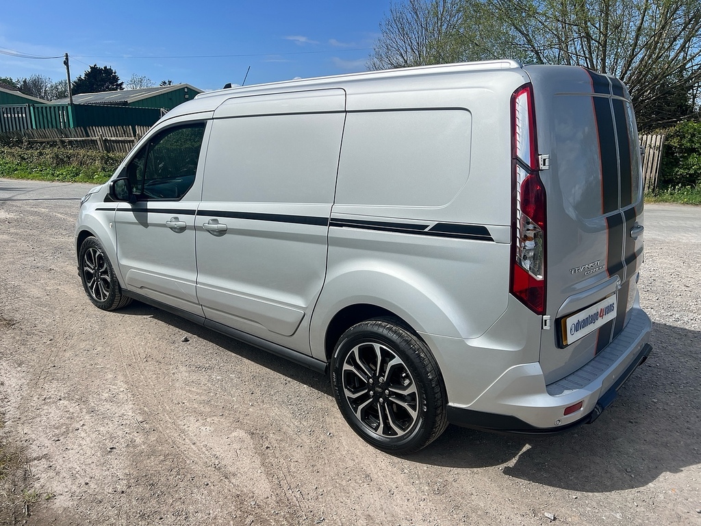Ford Transit Connect 250 L2 Ecoblue Sport WO72HBK Silver #6