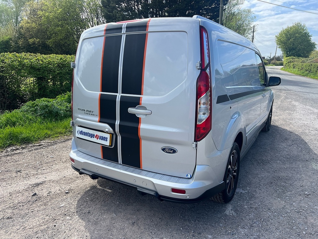 Ford Transit Connect 250 L2 Ecoblue Sport WO72HBK Silver #4