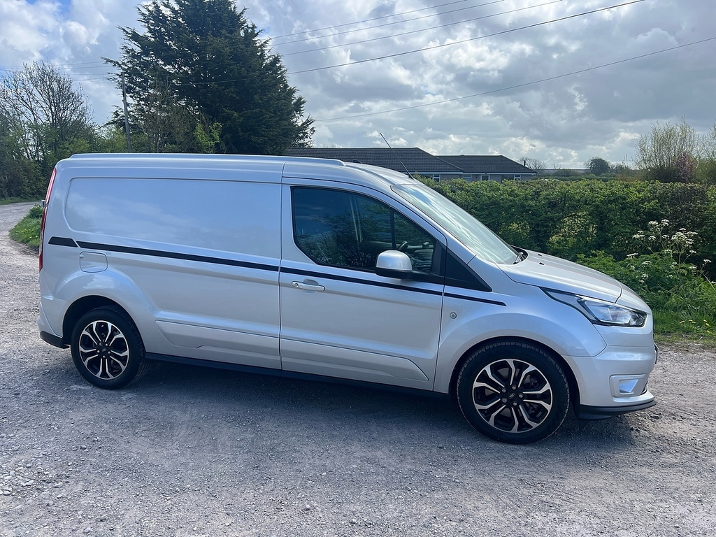 Ford Transit Connect 250 L2 Ecoblue Sport WO72HBK Silver #2
