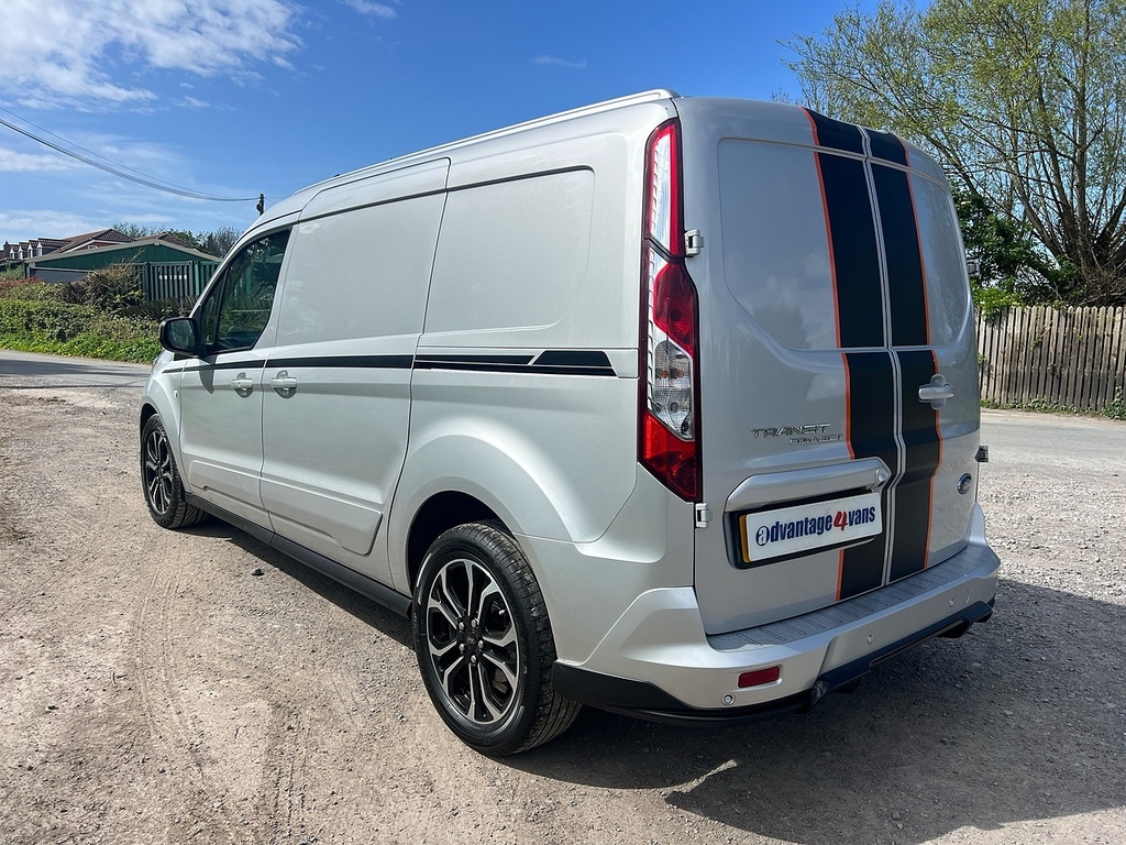 Ford Transit Connect 250 L2 Ecoblue Sport WO72HBK Silver #5
