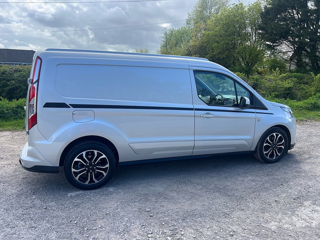 Ford Transit Connect 250 L2 Ecoblue Sport WO72HBK Silver #3