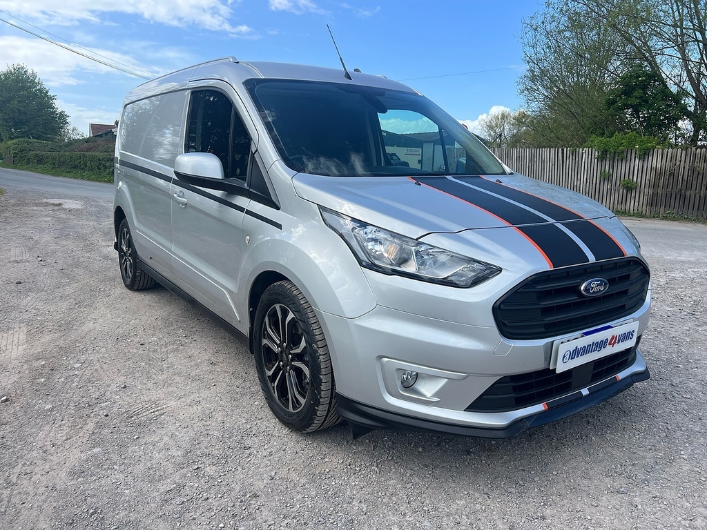Ford Transit Connect 250 L2 Ecoblue Sport Silver