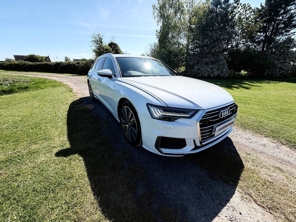 Audi A6 Avant S-line Quattro White