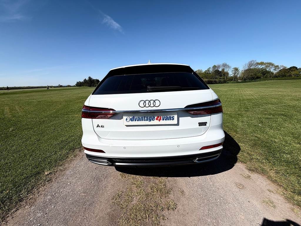Audi A6 Avant S-line Quattro WY19HAA White #4