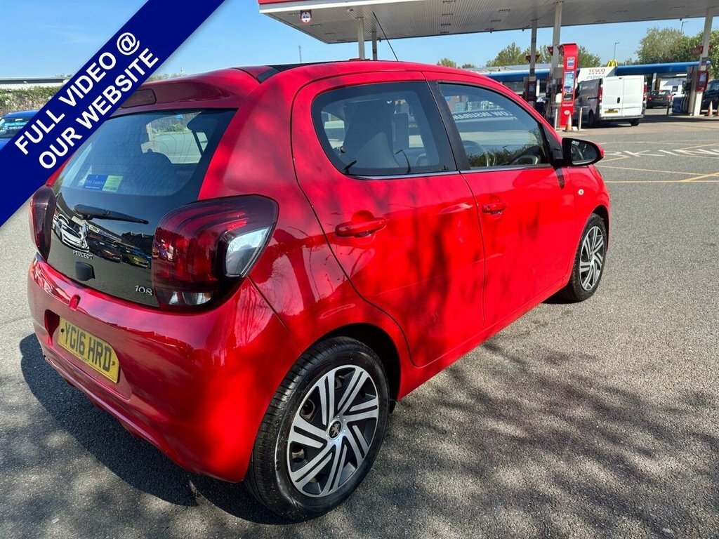 Peugeot 108 1L Active YG16HRD Red #4