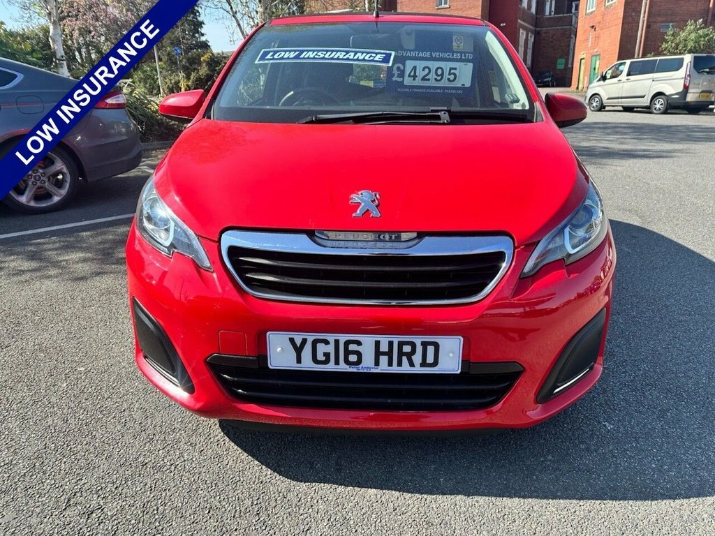 Peugeot 108 1L Active Red