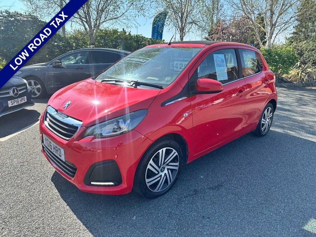 Peugeot 108 1L Active YG16HRD Red #2