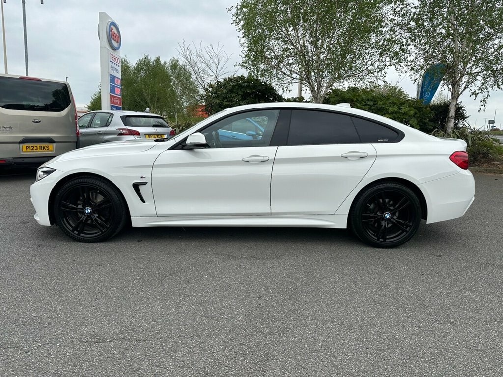 BMW 4 Series Gran Coupe 2L M Sport PX68HLH White #6