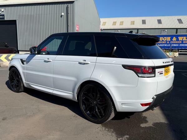 Land Rover Range Rover Sport 3.0 Sd V6 Dynamic 4Wd Euro 6 S PY66DVH White #5