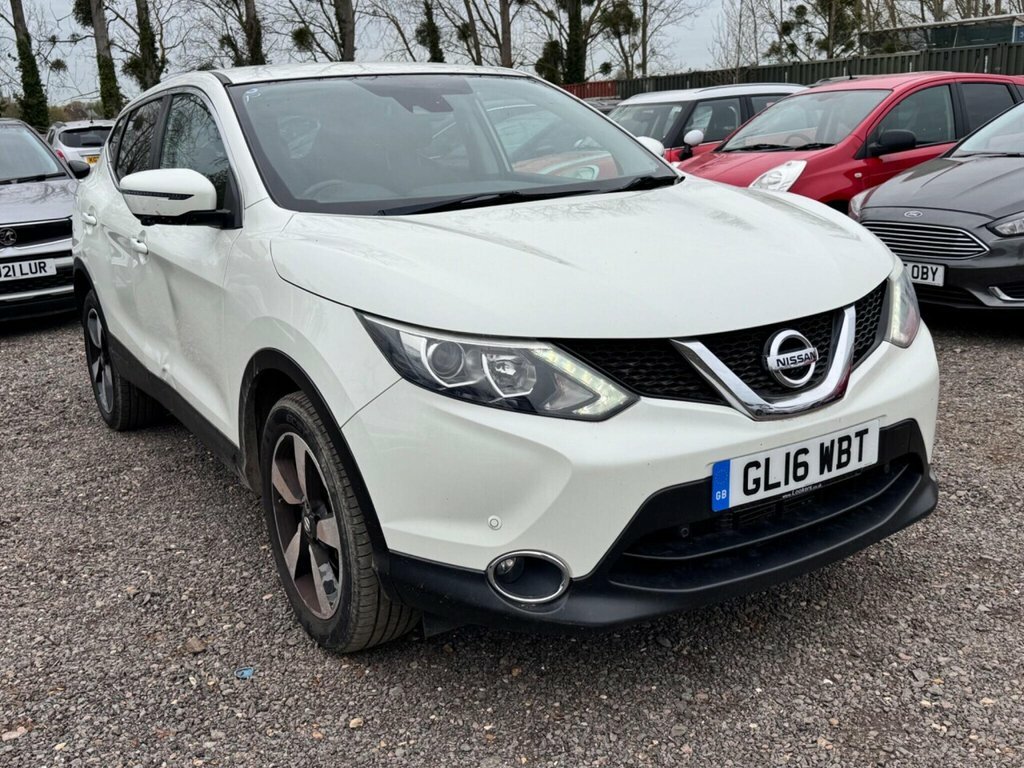 Nissan Qashqai Suv GL16WBT White #2