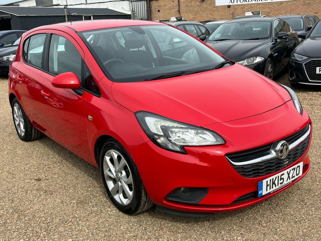 Vauxhall Corsa Hatchback HK15XZO Red #5