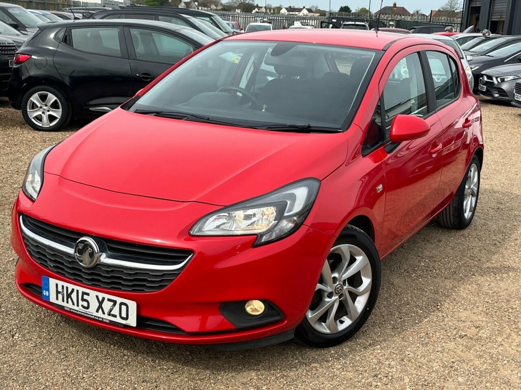 Vauxhall Corsa Hatchback HK15XZO Red #2