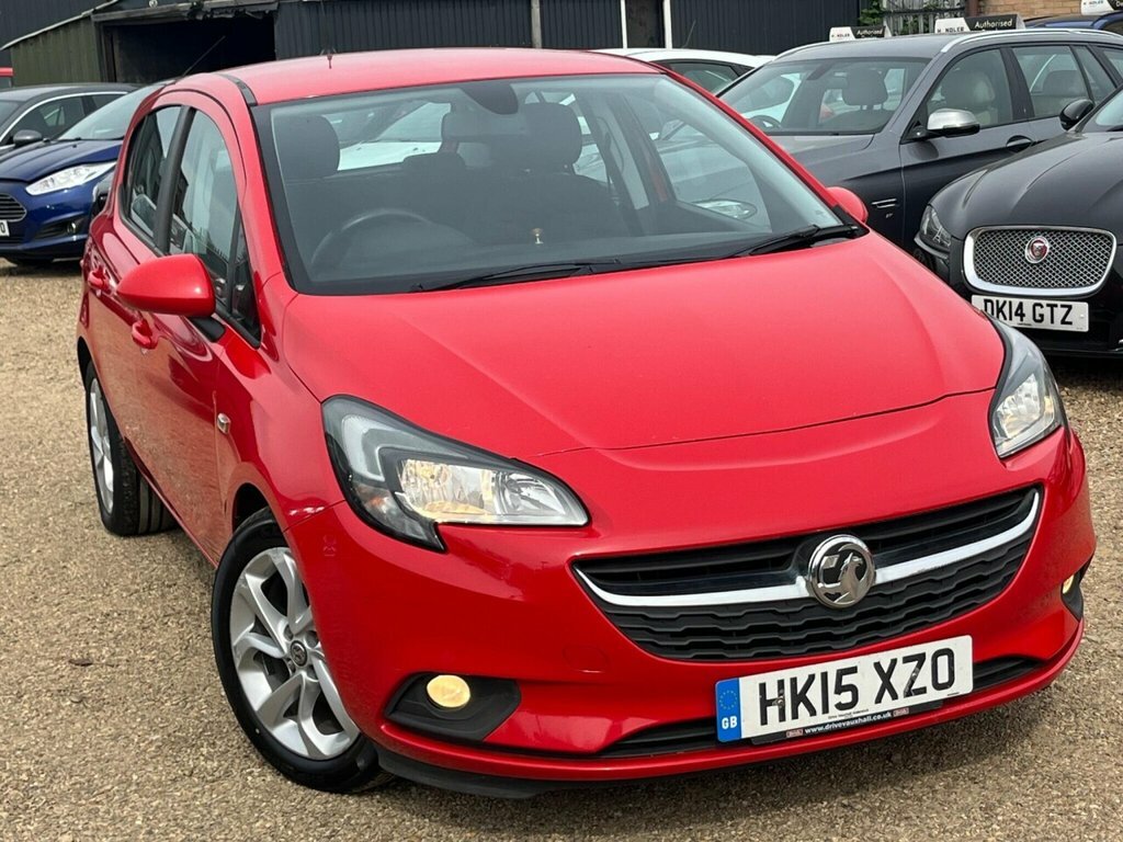 Vauxhall Corsa Hatchback HK15XZO Red #4