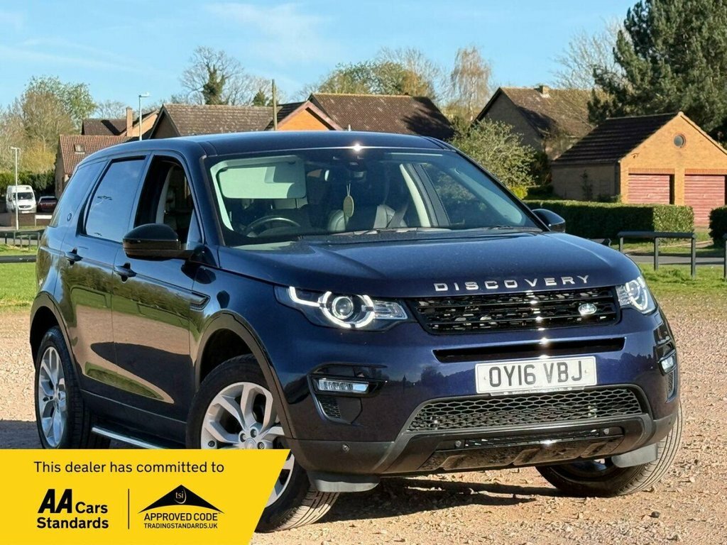 Land Rover Discovery Sport Suv Blue