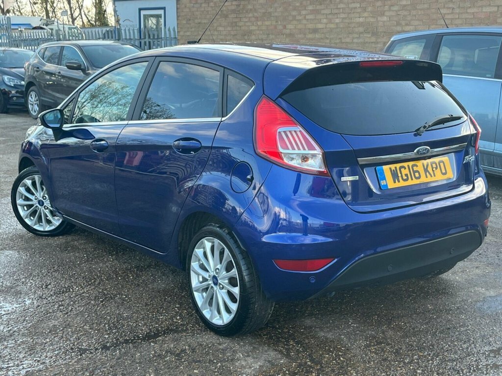 Ford Fiesta Hatchback WG16KPO Blue #4
