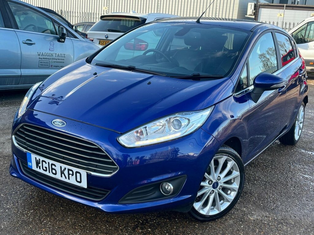 Ford Fiesta Hatchback WG16KPO Blue #3