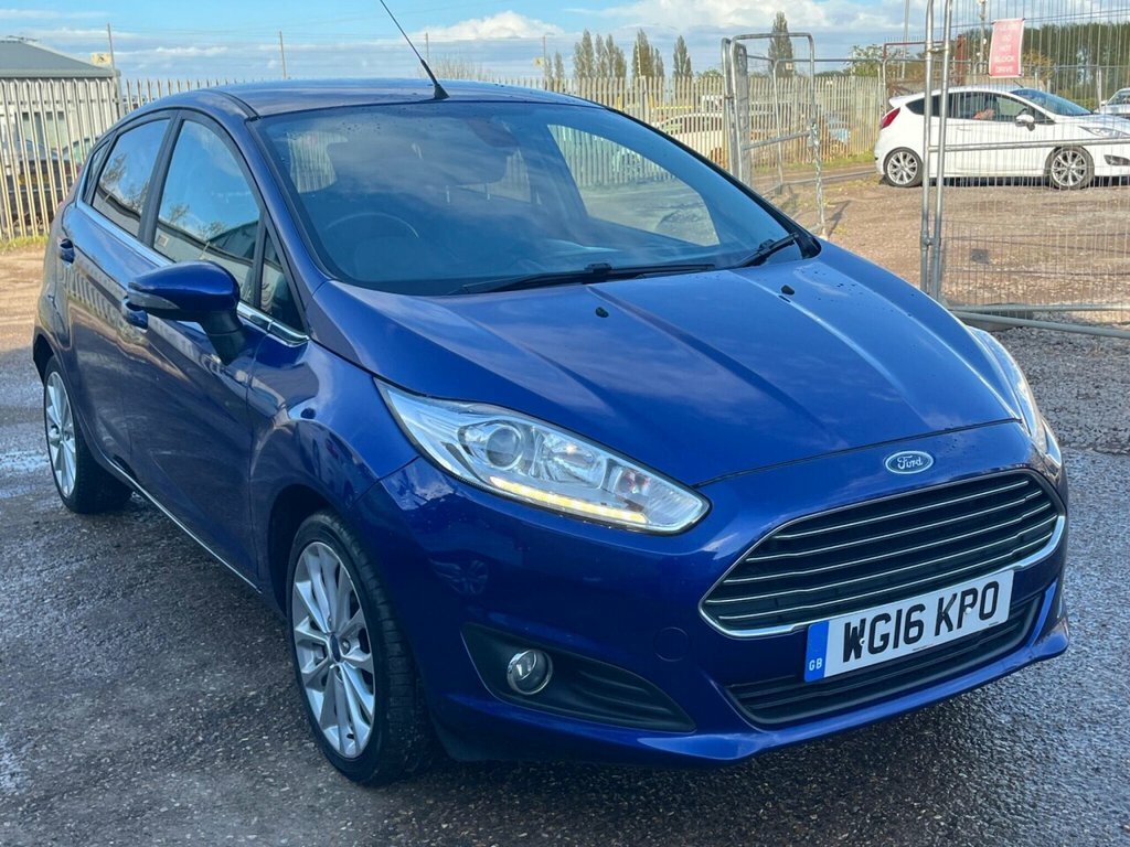 Ford Fiesta Hatchback WG16KPO Blue #6