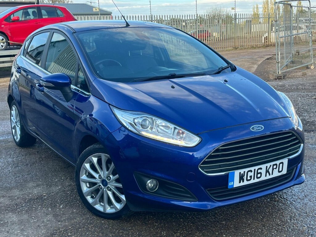 Ford Fiesta Hatchback WG16KPO Blue #5