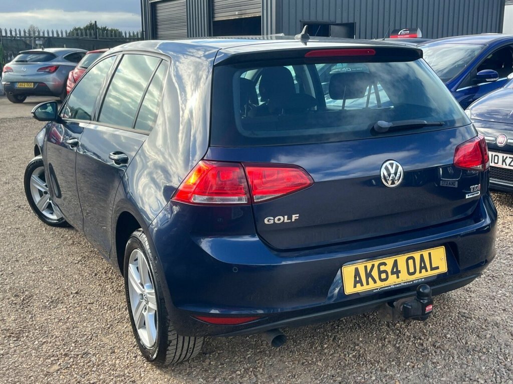 Volkswagen Golf Hatchback AK64OAL Blue #4