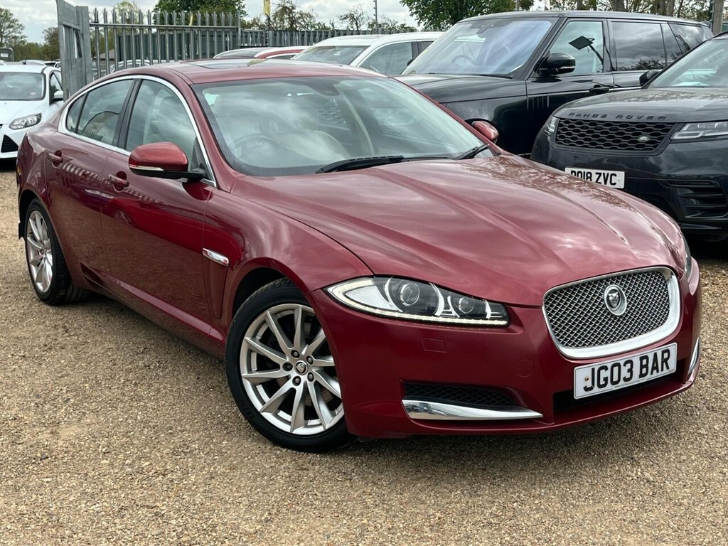 Jaguar XF Saloon Red