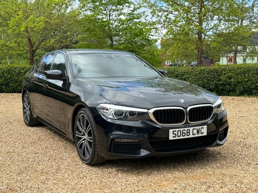 BMW 5 Series Saloon Black