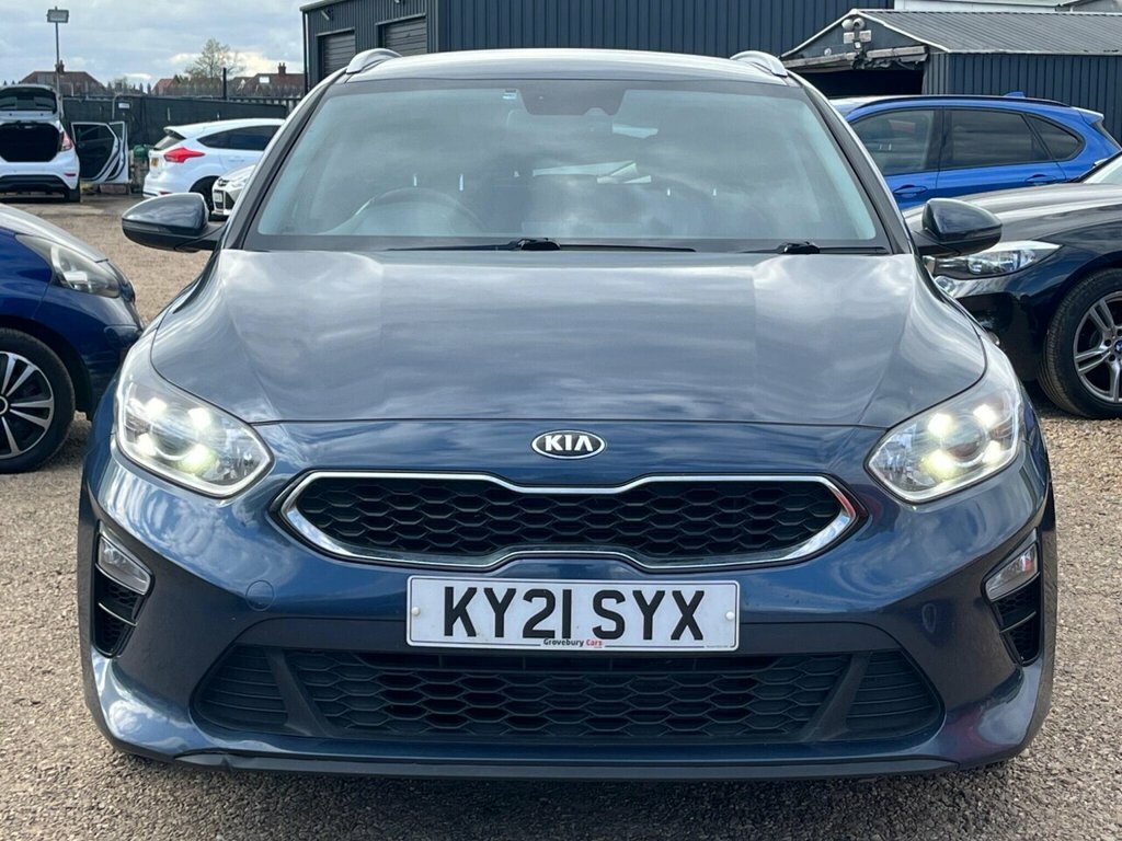 Kia Ceed Estate KY21SYX Blue #2