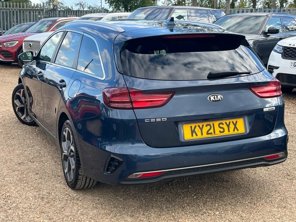Kia Ceed Estate KY21SYX Blue #4