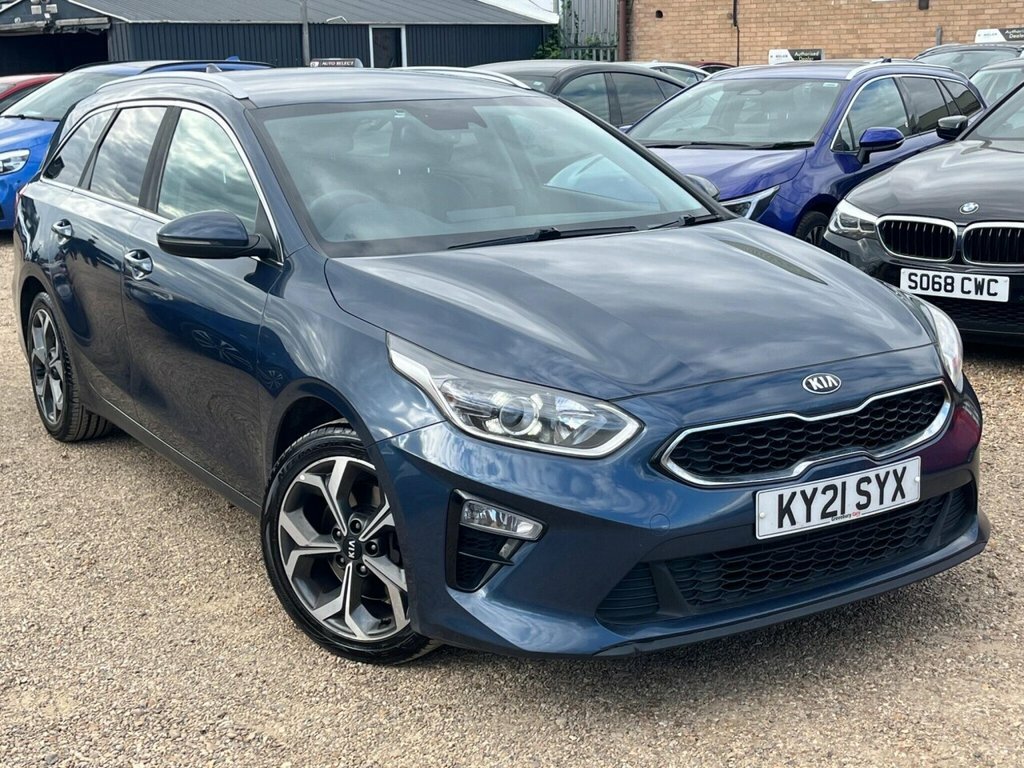 Kia Ceed Estate KY21SYX Blue #5
