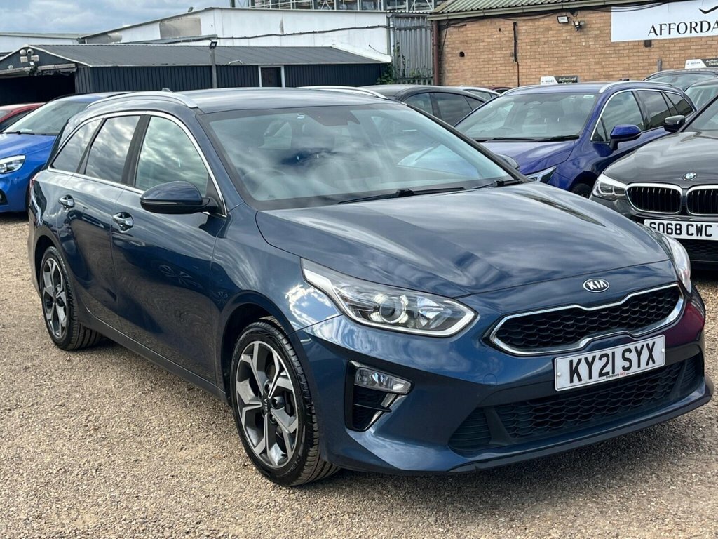 Kia Ceed Estate KY21SYX Blue #6
