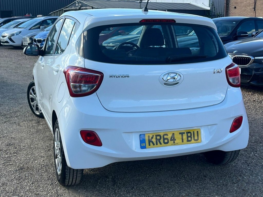 Hyundai I10 Hatchback KR64TBU White #4