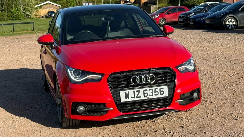 Audi A1 Hatchback WJZ6356 Red #5