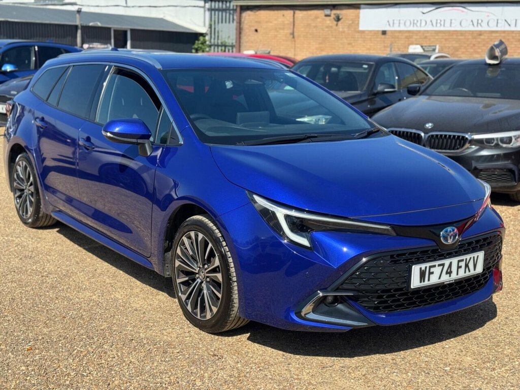 Toyota Corolla Estate WF74FKV Blue #4