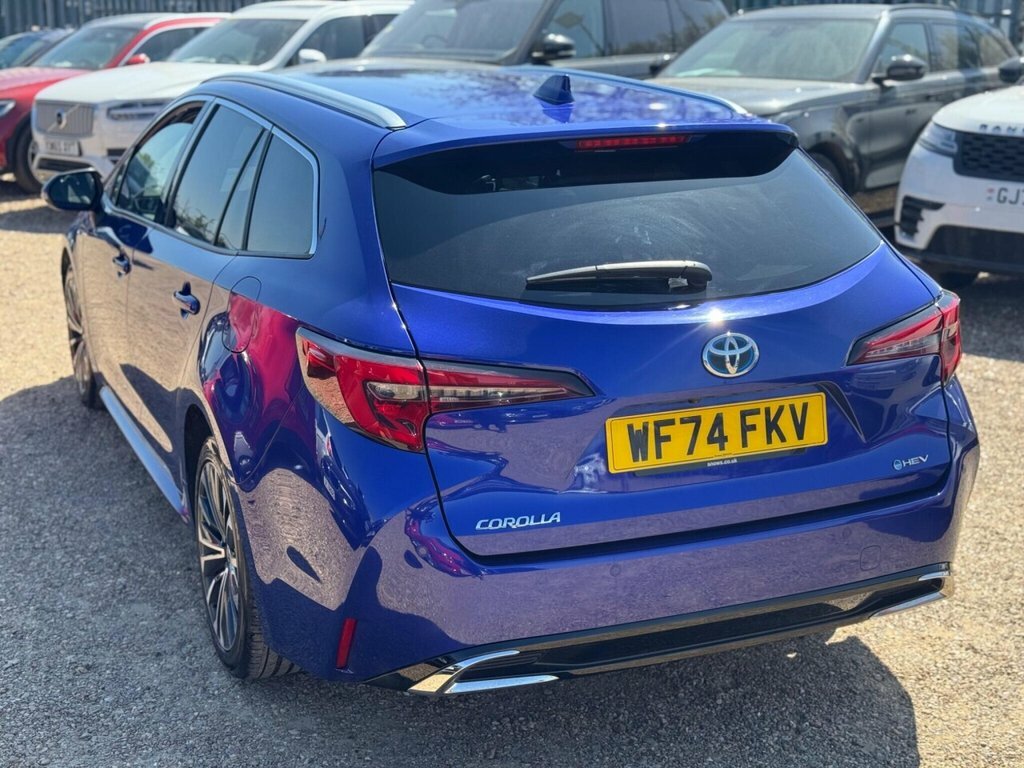 Toyota Corolla Estate WF74FKV Blue #6