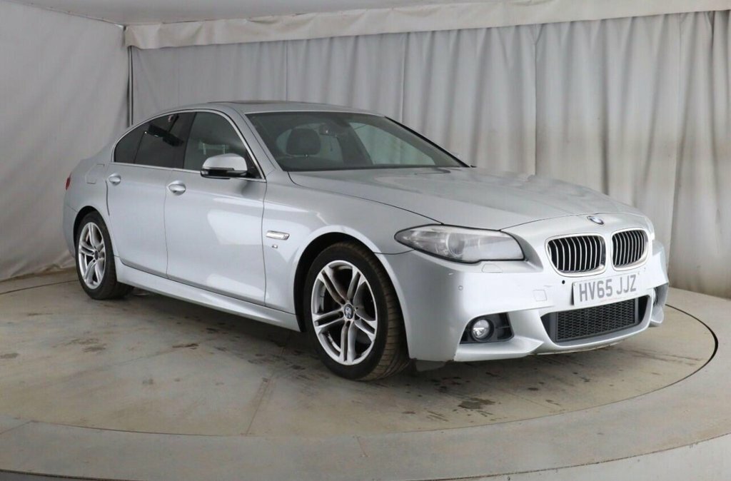 BMW 5 Series Saloon Silver