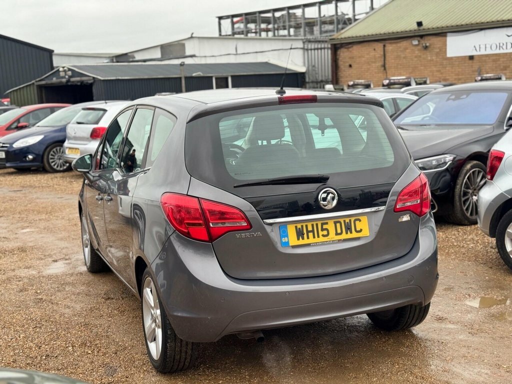 Vauxhall Meriva Meriva Tech Line WH15DWC Grey #4