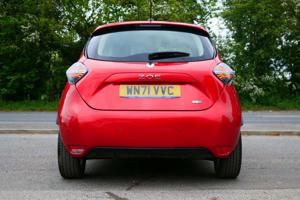 Renault Zoe Hatchback WN71VVC Red #5