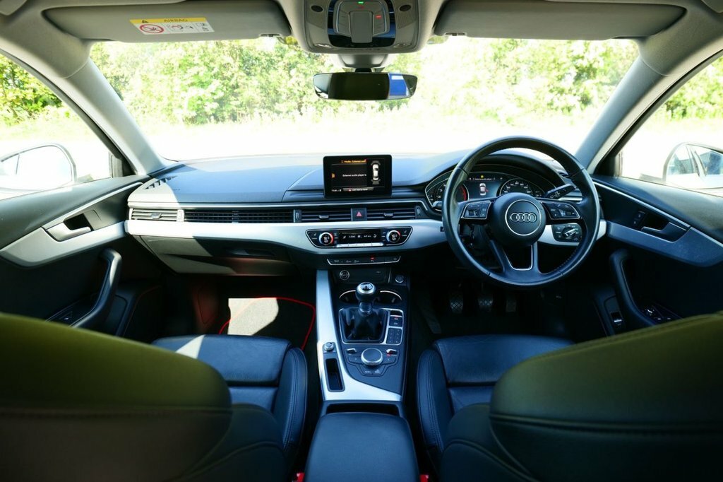 Audi A4 Saloon YF19OKV White #3