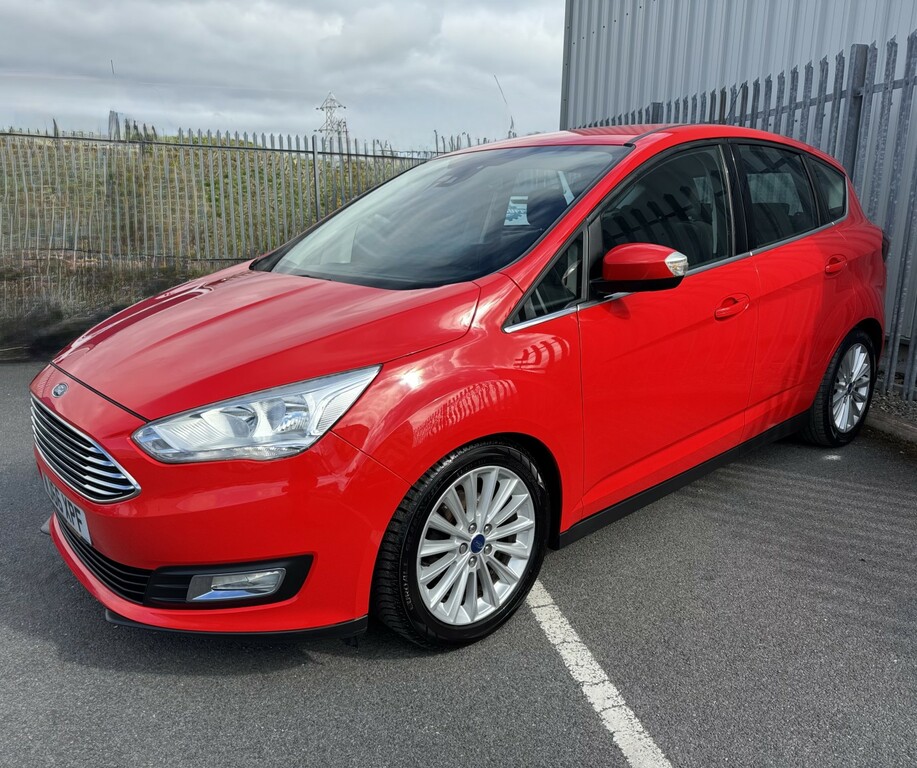 Ford C-Max Mpv Titanium 1.0 T 2016 WJ66XPF Red #2