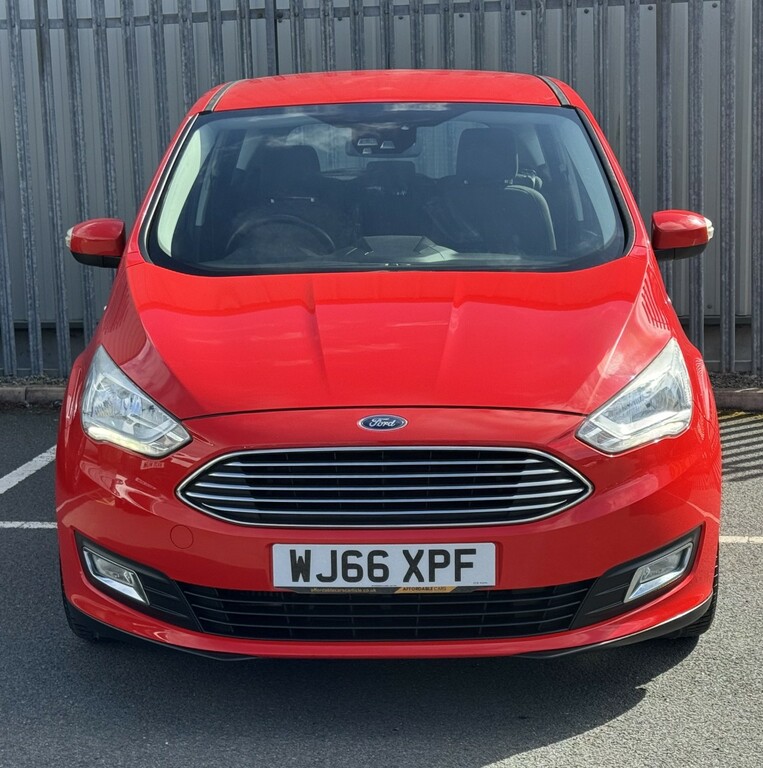Ford C-Max Mpv Titanium 1.0 T 2016 WJ66XPF Red #3