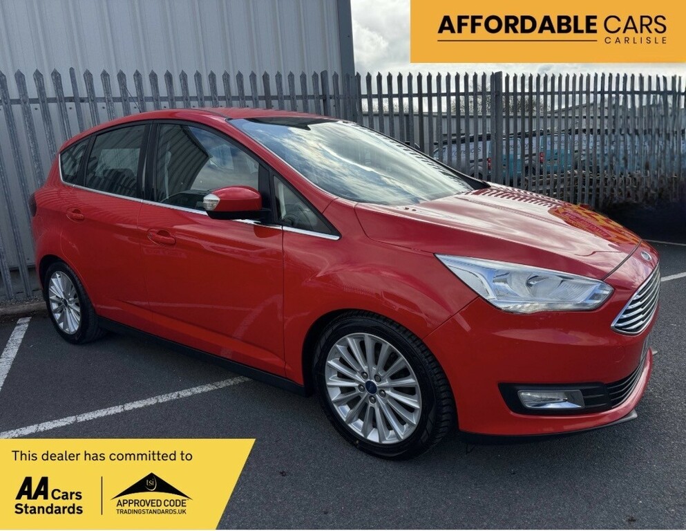 Ford C-Max Mpv Titanium 1.0 T 2016 Red