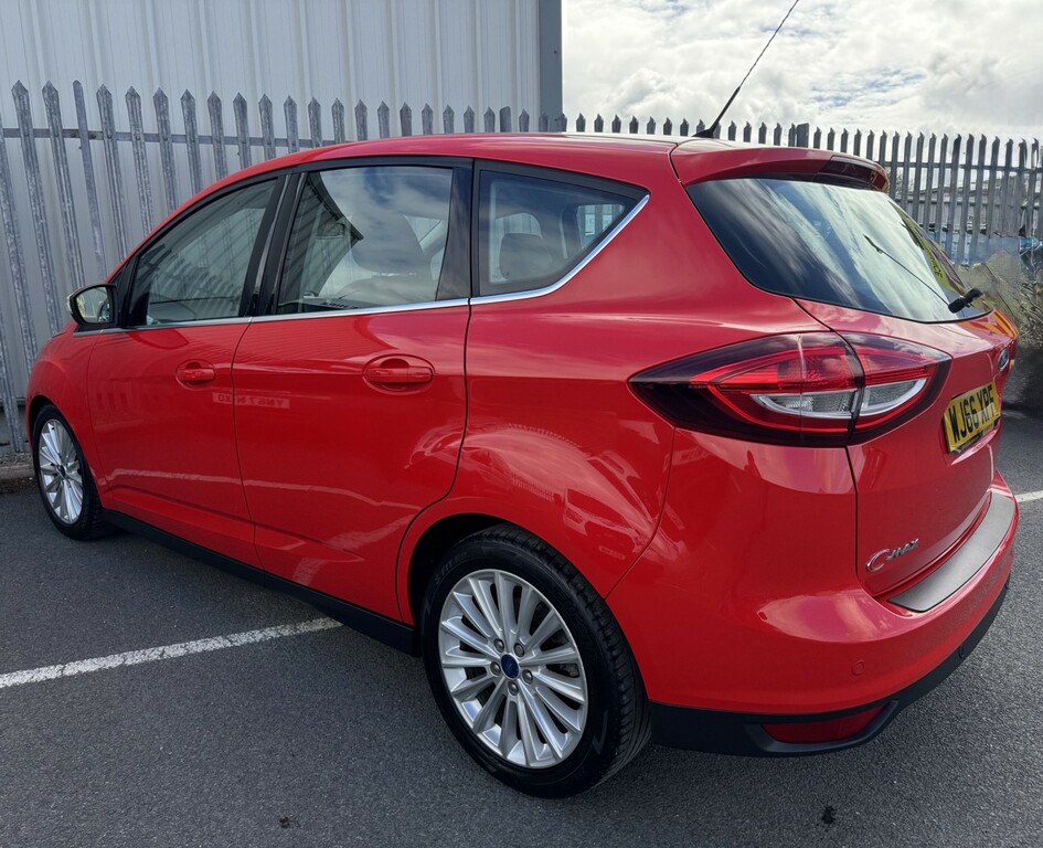 Ford C-Max Mpv Titanium 1.0 T 2016 WJ66XPF Red #4