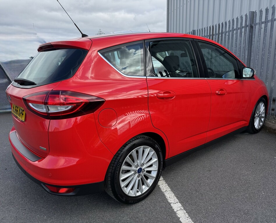 Ford C-Max Mpv Titanium 1.0 T 2016 WJ66XPF Red #5