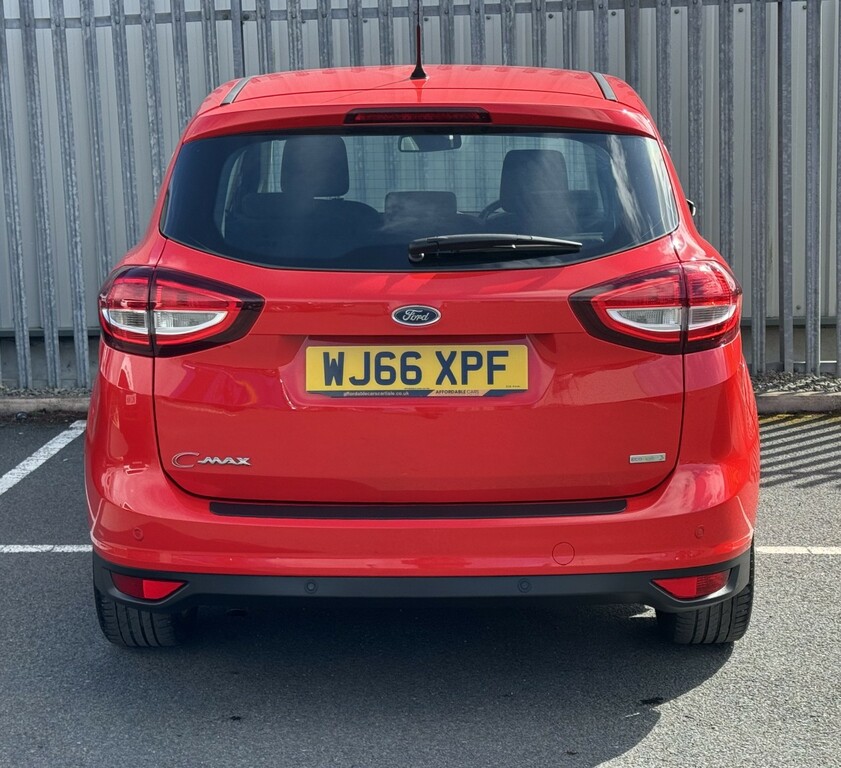 Ford C-Max Mpv Titanium 1.0 T 2016 WJ66XPF Red #6