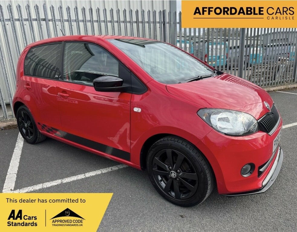 Skoda Citigo Hatchback Monte Carlo 1.0 Mpi 2016 Red